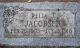 The Headstone of Rila Jane Jacobsen in the Logan City Cemetery