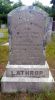 The Headstone of Elisha and Charlotte Lathrop in the Gardner-Bulkeley Cemetery