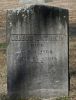 The Headstone of Lebus Lathrop in the Johnson Cemetery