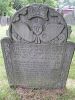 The Headstone of Martha (Lathrop) Lathrop in the Old Norwichtown Cemetery