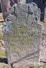 The Headstone of William Lathrop in the Old Norwichtown Cemetery