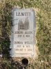 Headstone for Joseph Allen Leavitt (1924- ) and Donna Wells Leavitt (1928-2006)