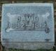 Headstone for David Lichty