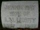 Jennie Hay Lichty Headstone