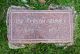 Headstone for Ida F. Marble