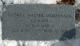 The Headstone of Walter George Mortensen in the Logan City Cemetery