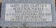 Headstone for Mary Ann Clayton Albiston Noble