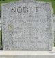Noble, William Aquilla Headstone 1880  
Smithfield, Cache, Utah
