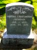 The Headstone of Martha J. (Partington) Jacobsen in the Logan City Cemetery