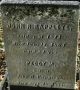 Rappleye, John Remsen and Margaret (Peggy) Tillier Headstone