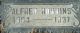 Alfred Robbins 1937 Headstone
Midvale City Cemetery, Midvale, Salt Lake, Utah