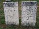 The Headstones of Martin and Patience (Pierce) Salisbury