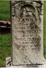 Headstone for Jacob Stonnehocker