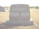 Headstone for Will and Emma Stonehocker
