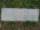 Headstone for Edson Buriah Wilkins and Ruth Ann Rhees