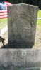 The Headstone of Jesse and Abigail (Boutwell) Woodbury in the Center Cemetery