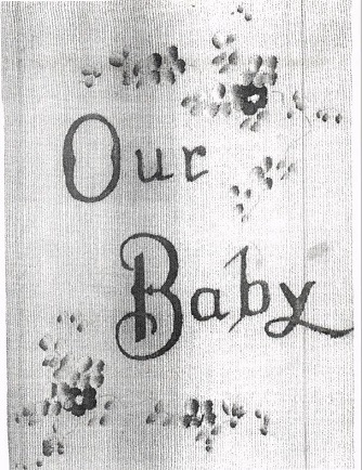 Baby book for Clifford Vere Lumsdaine 