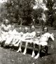 Cousins on a Bench