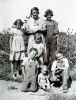Hilda Williams with her Children around 1939

