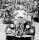 Beverly and Friends in a 1935 Ford Pickup