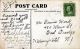 Postcard to Dennis Weed - back - East Smithfield, Pennsylvania