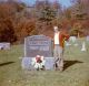 Dice Samuel Armstrong at J. Riley and Hannah C. Armstrong grave site at St. Paul's Lutheran church cemetery between Doe Hill and Moyers, West Virginia