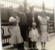 Harry Robbins with his granddaughters Beverly and Juanita Robins.