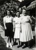 Matilda Long Robbins with friends. 