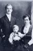 Adolph Amacher with his wife Amalia and son Enoch