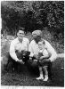 Carl Jalmar Anderson with Son and Grand Son in 1942