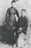 Nephi William Bailey 1865-1937 with wife Sarah Elizabeth Ostler Bailey 1867-1915