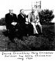 David Crookston with Mary Crookston Farmer and Ezra Crookston - May 1940