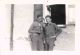 Elbert Michael, on left, while in the military