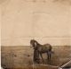 Matilda May Fortner with her horse