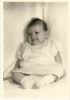 Jill Hallmark as a baby about 1949