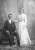John Franklin Hamilton Wedding Photo 20 Nov 1901
