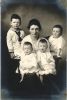 Ivy Lucille Crandall Metcalf with her Children