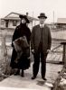 Coral Leader with her father Alfred Leader