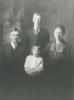 Petersen Family Portrait: Leland, Waldmar, Flossie, and Ralph