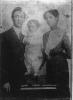 Arthur, Mary Ellen Margaret and Clifford Lumsdaine taken 5 December, 1911