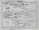 Clifford and Ho Miao Ying Lumsdaine Marriage Certificate 1940