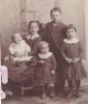 Some of the Michael children around 1888