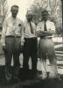 Dr. Orville Louis Polly with his father Rollo Edward Polly and brother Kenneth Romain Polly