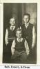 Brothers: Robert, Emery, and Dean Mortensen