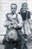 Photo of Vernal Taylor with his two oldest children